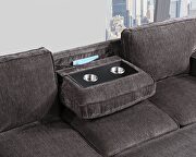 U0203 DARK GREY PULL OUT SOFA BED by Global additional picture 10