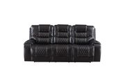 Coffee power reclining sofa by Global additional picture 3