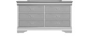 Silver / gray contemporary casual style full bed by Global additional picture 3
