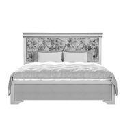 Silver / gray contemporary casual style twin bed by Global additional picture 5