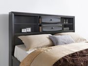 Antique gray finish classic style bedroom by Global additional picture 3