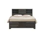 Antique gray finish classic style bedroom by Global additional picture 5