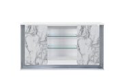 White marble dining table w/ led by Global additional picture 7