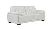 Pluto white modern sofa in low profile by Global additional picture 4