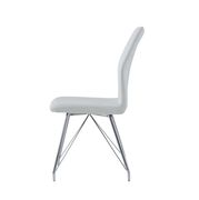 Modern white dining chair by Global additional picture 3