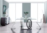 Double oval base / glass top bar table by Global additional picture 4