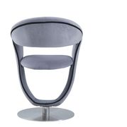 Round retro bar style dining chair by Global additional picture 2