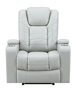 Lt.  gray transformer power recliner sofa by Global additional picture 13