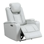 Lt.  gray transformer power recliner sofa by Global additional picture 14