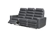 Espresso power reclining / adjustable headrest sofa by Global additional picture 10