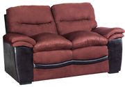 Brown/espresso fabric casual style comfy couch by Glory additional picture 3