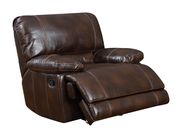 Glider casual recliner chair in brown by Global additional picture 2