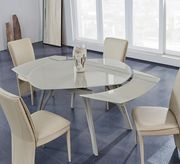 Glass base dining table and chairs set by Global additional picture 3