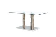 Contemporary glass top dining table by Global additional picture 3