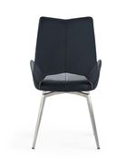 Retro bar style dining chair w/ comfy back by Global additional picture 4