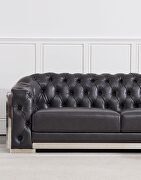 Blanche charcoal sofa in modern style by Global additional picture 11