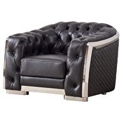 Blanche charcoal sofa in modern style by Global additional picture 4