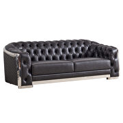 Blanche charcoal sofa in modern style by Global additional picture 7
