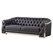 Blanche charcoal sofa in modern style by Global additional picture 8