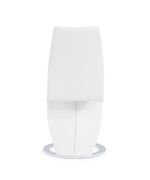 White lacquer dining table w/ extension by Global additional picture 7