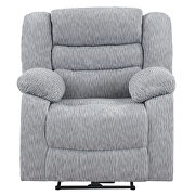 Grey power reclining sofa by Global additional picture 5