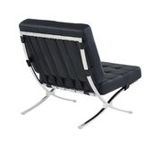 Famous designer replica chair in black additional photo 4 of 4