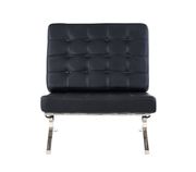 Famous designer replica chair in black additional photo 5 of 4