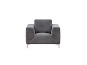 Gray fabric contemporary chair in casual style by Global additional picture 2