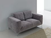 Gray fabric contemporary loveseat in casual style by Global additional picture 2