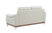 Blanche Pearl/Agnes Auburn modern loveseat by Global additional picture 2
