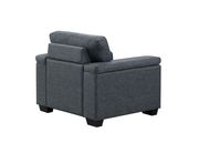 Contemporary urban design gray fabric chair by Global additional picture 3