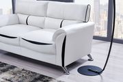 White pvc casual style affordable sofa by Global additional picture 2