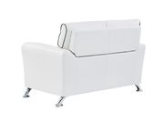 White pvc casual style affordable sofa by Global additional picture 5