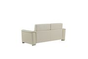 Textured white leather gel sofa by Global additional picture 10
