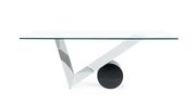 Black / Steel  Geometric Style Dining Table by Global additional picture 3