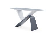 Contemporary gray/white base coffee table by Global additional picture 5