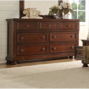 Dark walnut fine veneers king bed w/ storage by Galaxy additional picture 9