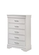 White finish acacia wood chest by Galaxy additional picture 3