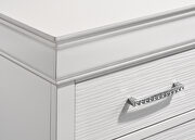 White finish acacia wood chest by Galaxy additional picture 6