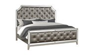 Glamorous hollywood look the mirror front cases queen bed by Galaxy additional picture 6