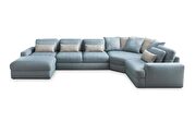 Contemporary family sectional sofa w/ bed option additional photo 3 of 11