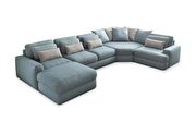 Contemporary family sectional sofa w/ bed option additional photo 4 of 11
