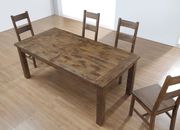 Rustic urban industrial style dining table by Global additional picture 2