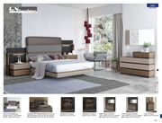 Eco leather / modern stylish Spanish-made king size bed by Garcia Sabate Spain additional picture 11