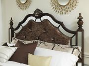 Deep brown tranditional style full bed by Global additional picture 7