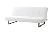 White faux leather sofa bed by Glory additional picture 2