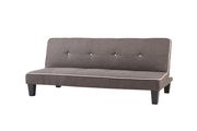 Affordable sofa bed in gray fabric by Glory additional picture 3