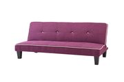 Affordable sofa bed in berry fabric by Glory additional picture 3