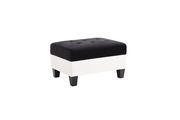 Reversible two-toned black/white sectional sofa by Glory additional picture 2