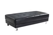 Adjustable arms/headrests black faux leather sectional sofa by Glory additional picture 3